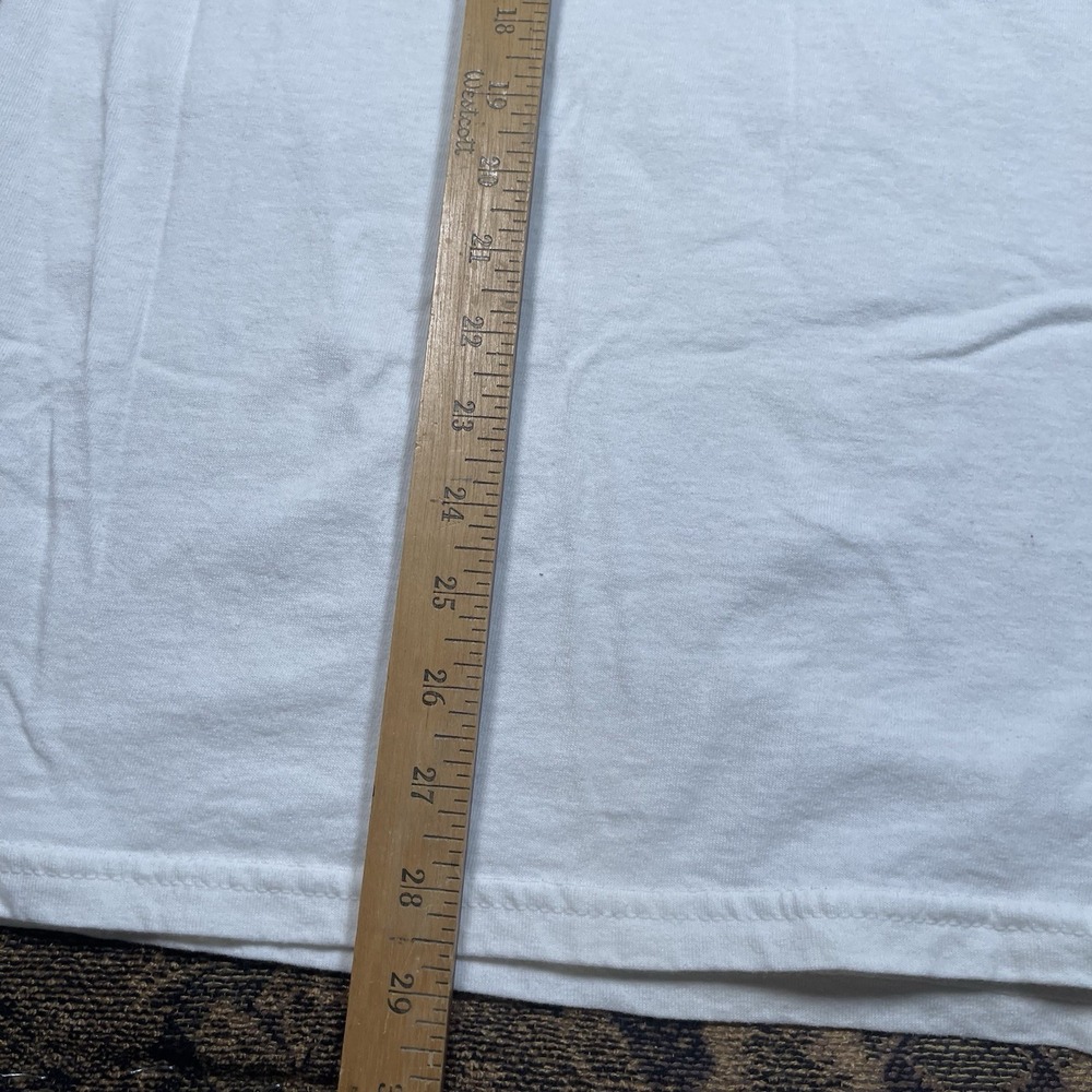 Vtg Petsmart Just a Buck Change Their Luck y2k White t-shirt Mens Size Large - Picture 5 of 7
